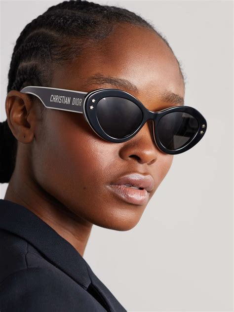 dior sun glasses cat eye|christian dior cheetah sunglasses.